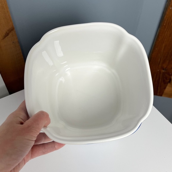 Vintage Tiffany & Co Blue and White Delft Floral Vase Planter - Picture 6 of 15